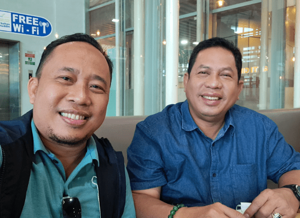 Hasbi Syamsu Ali bersama Asri Tadda