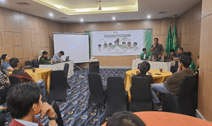 Focus Group Discussion DOB Luwu Tengah - Antara Harapan dan Tantangan oleh PP IPMIL Luwu di Grand Malebu Hotel-min