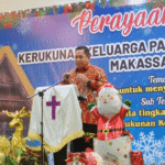 Hasbi Syamsu Ali di Peryaan Natal K2PB Makassar