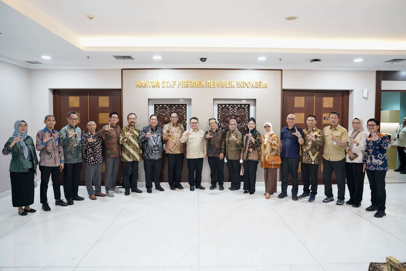 Audiensi BPP DOB Luwu Raya dengan KSP Jenderal Purn Dudung Abdurachman