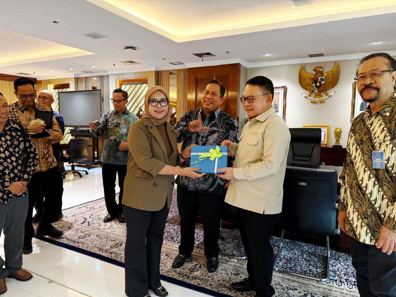Audiensi BPP DOB Luwu Raya dengan KSP Jenderal Purn Dudung Abdurachman